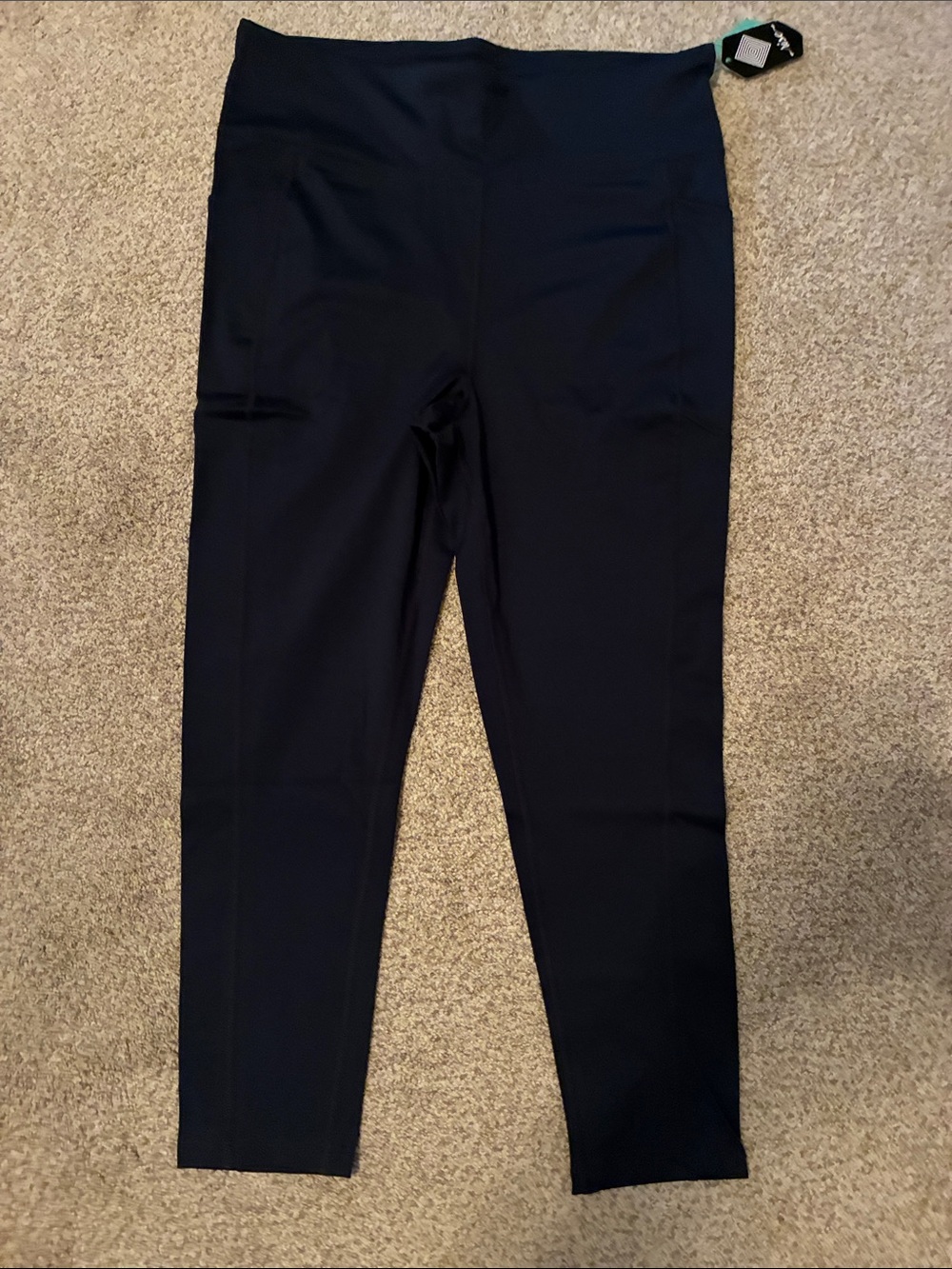 LuLaRoe Rise Navy Blue 1X Leggings